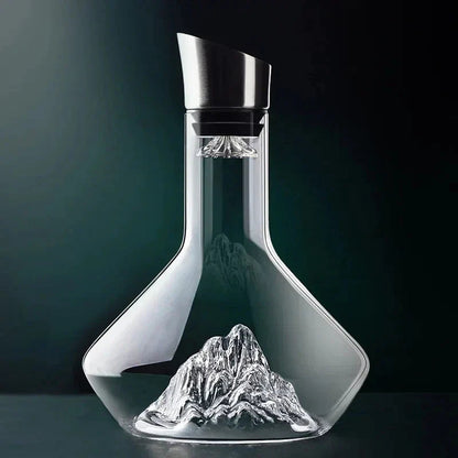 **1500 ml EISBERG-DEKANTER VINKANNA – Kreativer Luxus für Ihr Weinerlebnis** 0