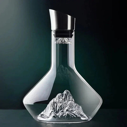 **1500 ml EISBERG-DEKANTER VINKANNA – Kreativer Luxus für Ihr Weinerlebnis** 0