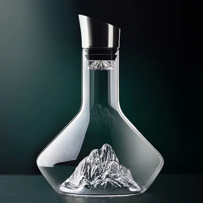 **1500 ml EISBERG-DEKANTER VINKANNA – Kreativer Luxus für Ihr Weinerlebnis** 4