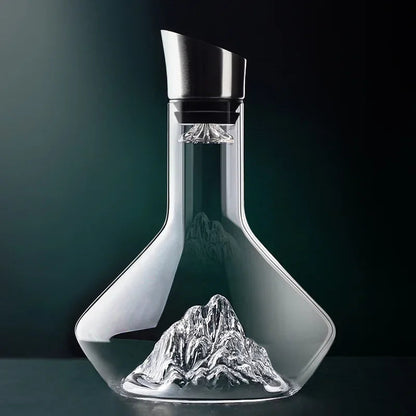 **1500 ml EISBERG-DEKANTER VINKANNA – Kreativer Luxus für Ihr Weinerlebnis** 4