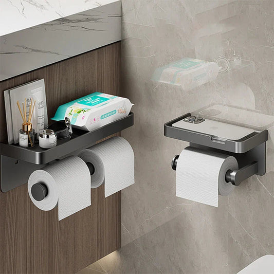 Afralia™ Wand-Toilettenpapierhalter – Praktische Eleganz für Ihr Badezimmer 1