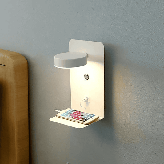 AuraLoom Nachttischlampe Minimalistisch – Sanfte Beleuchtung Für Entspannung 1