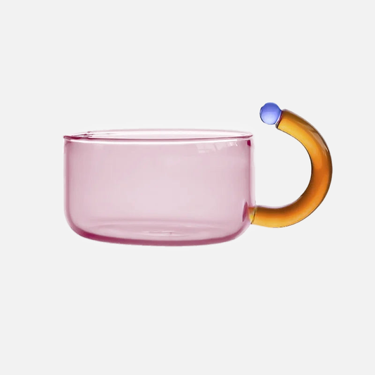 Color Bloom Teekannen- und Tassenset aus Glas – Stilvolles Teeritual für Jeden Anlass 0