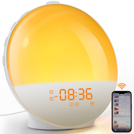 **Dawnizyo Sonnenaufgangswecker – Natürliche Wecktechnologie für Erfrischtes Aufwachen** 1