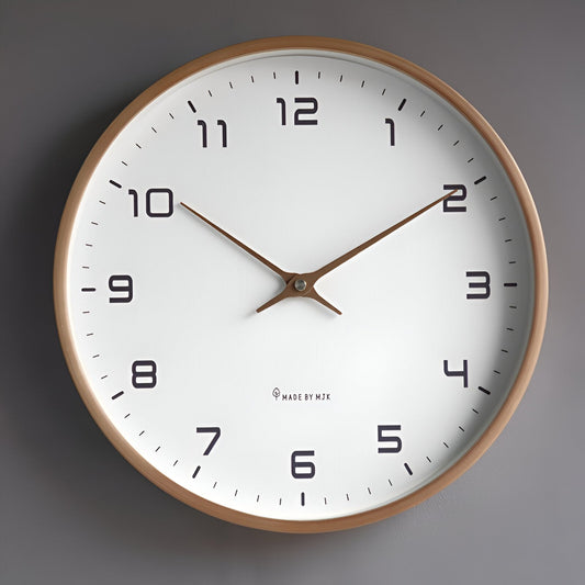 Elegante Holz Wanduhr 30 cm – Stilvolles Design für Jeden Raum 0