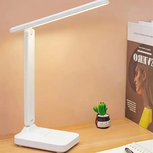 Faltbare LED Schreibtischlampe Weiß – Praktische Beleuchtung Für Studium Und Entspannung 1