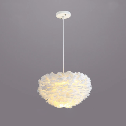Feather Cloud Hängelampe Gänsefedern – Luftige Eleganz Für Ihr Zuhause 0