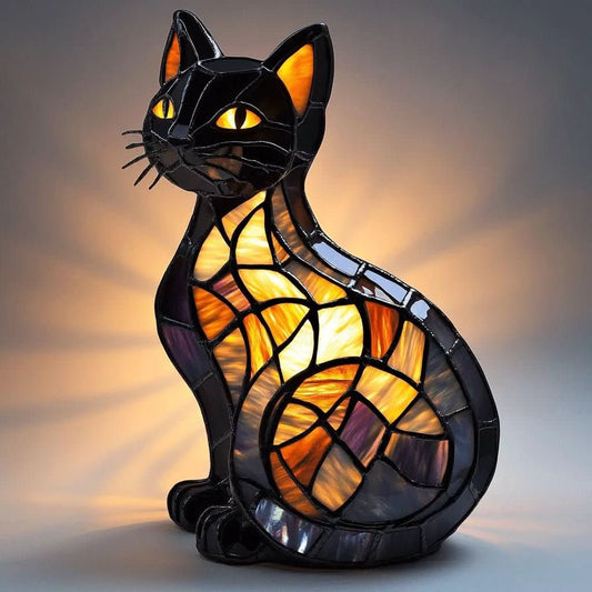 GlowKitty LED-Nachtlicht Katze – Sanfte Beleuchtung für Eine Beruhigende Atmosphäre 1
