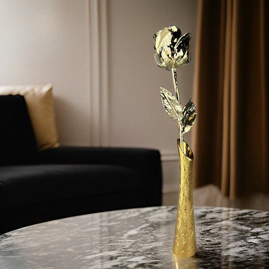 GoldBloom 24K Vergoldete Rose – Zeitloses Symbol Der Ewigen Liebe 1
