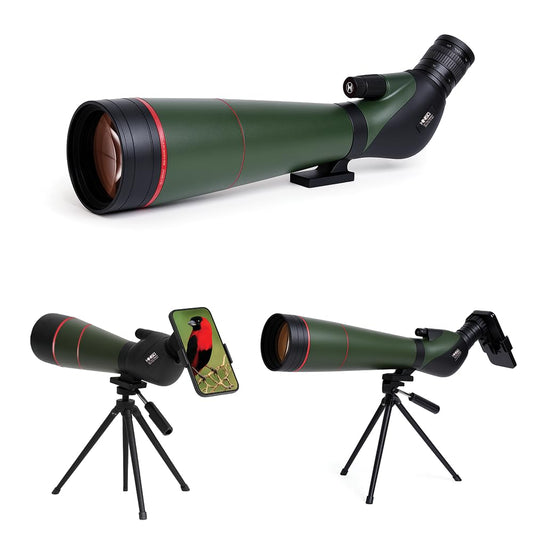Hiniso 25-75x100 HD-Spektiv – Kristallklare Sicht Für Naturbeobachtungen 0