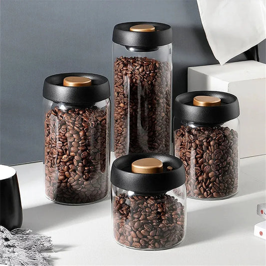 Kaffeebohnen Aufbewahrungsbehälter Glas – Frische Und Geschmack Bewahren 0