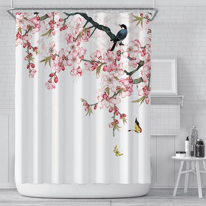 Kirschblüten Duschvorhang – Elegante Blumenpracht Für Ihr Badezimmer 4
