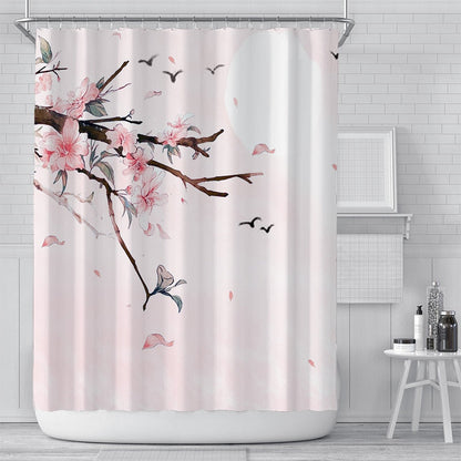 Kirschblüten Duschvorhang – Elegante Blumenpracht Für Ihr Badezimmer 7