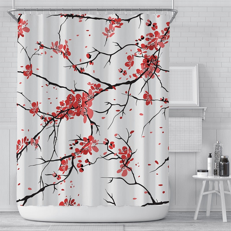 Kirschblüten Duschvorhang – Elegante Blumenpracht Für Ihr Badezimmer 8