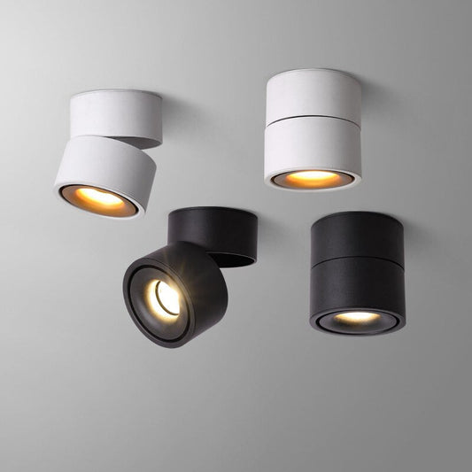 Moderne LED-Deckenstrahler Aluminium – Flexibles Warmweißes Licht Für Gemütliche Räume 0