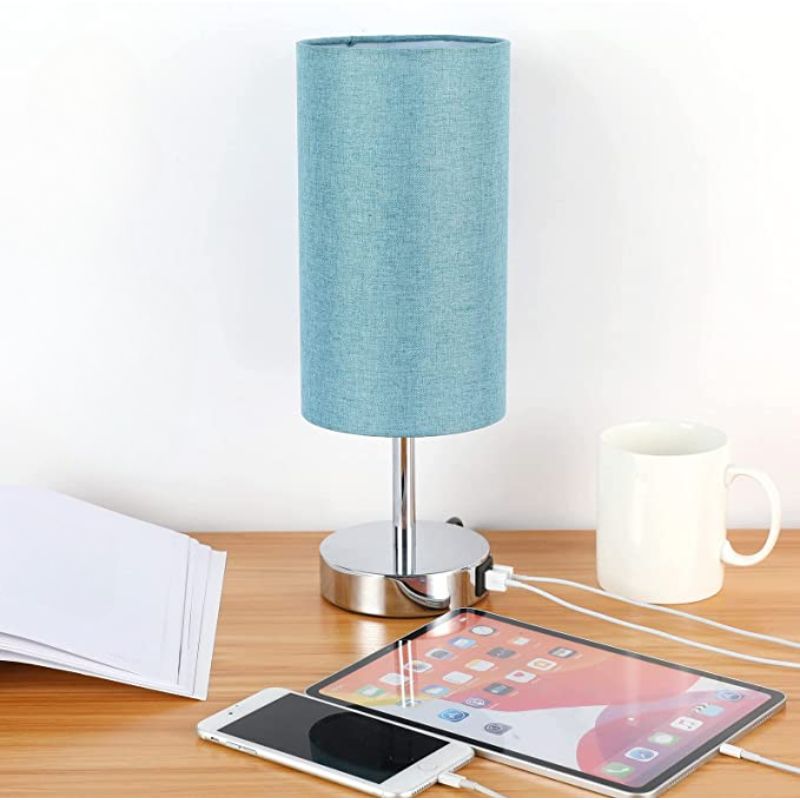 Moderne Touch Control Tischlampe – Dimmbar Mit USB-Anschlüssen Für Gemütliches Licht 4