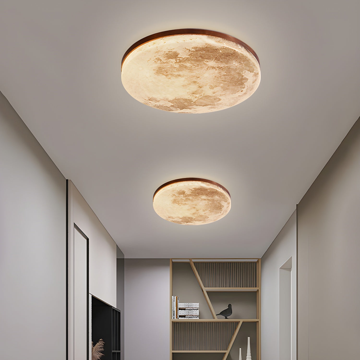 Moon Round Deckenlampe – Elegante Minimalistische LED-Beleuchtung für Ihr Zuhause 5