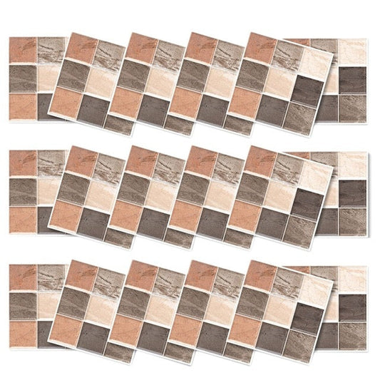 Mosaikwand- und Bodenfliesen PVC – Elegante Marmoroptik Für Stilvolle Räume 0