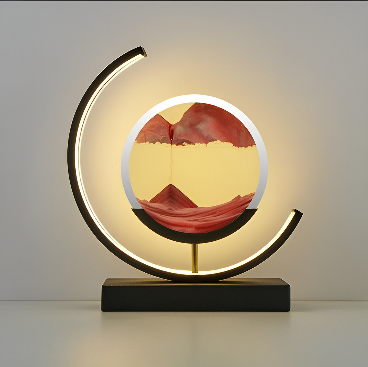 Sand Glow Tischlampe – Beruhigende Lichtgestaltung für Entspannende Momente 0