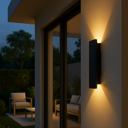 Streamline LED Wandlampe Für Außen – Wetterfestes Design Mit Heller Beleuchtung 2
