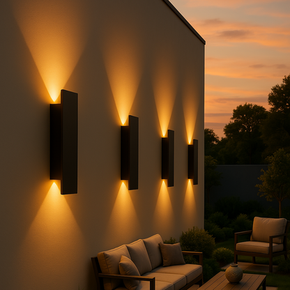 Streamline LED Wandlampe Für Außen – Wetterfestes Design Mit Heller Beleuchtung 3