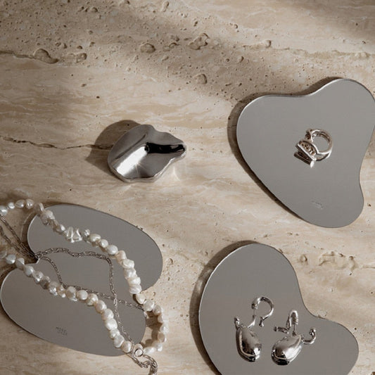 Verspiegelte Untersetzer Set – Elegante Akzente Für Jeden Tisch 1