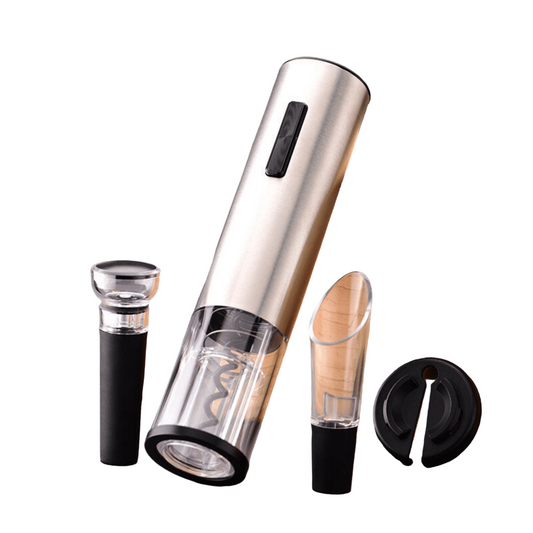 Vinolux Elektrischer Weinöffner 4-in-1 – Müheloses Öffnen Mit Stil 0