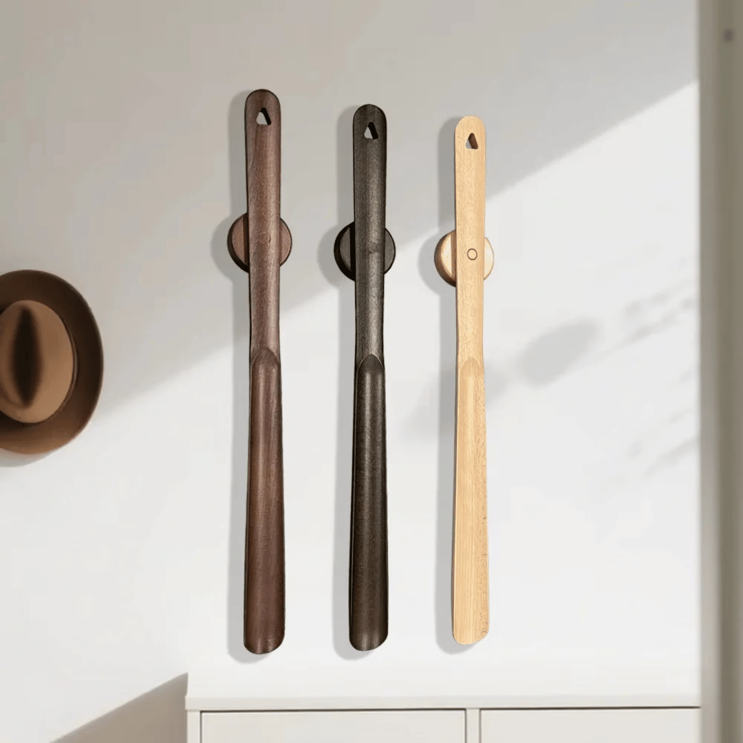 Walden™ Magnetischer Schuhlöffel Aus Buchenholz – Elegantes Design Für Müheloses Anziehen 5