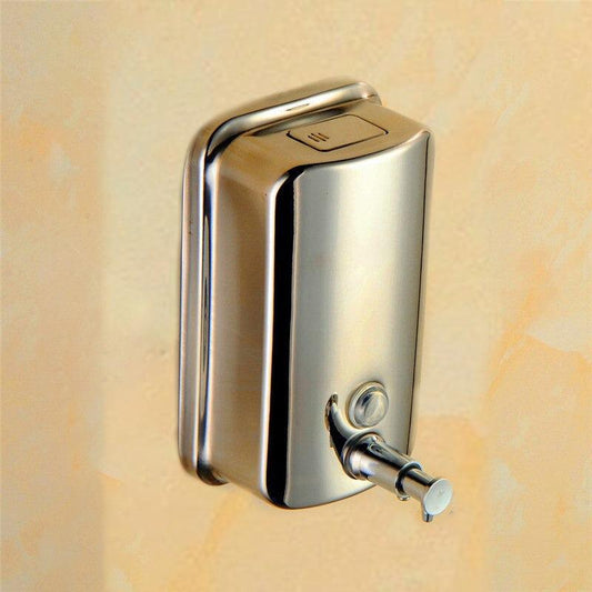 Wandmontierter Seifenspender Edelstahl – Elegante Hygiene für Küche und Bad 0