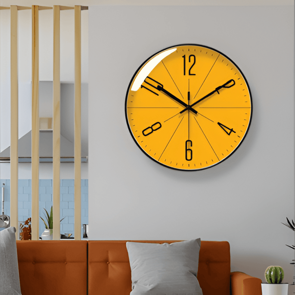 Zeitgenössische Skandinavische Wanduhr – Minimalistisches Design für Ihr Zuhause 1