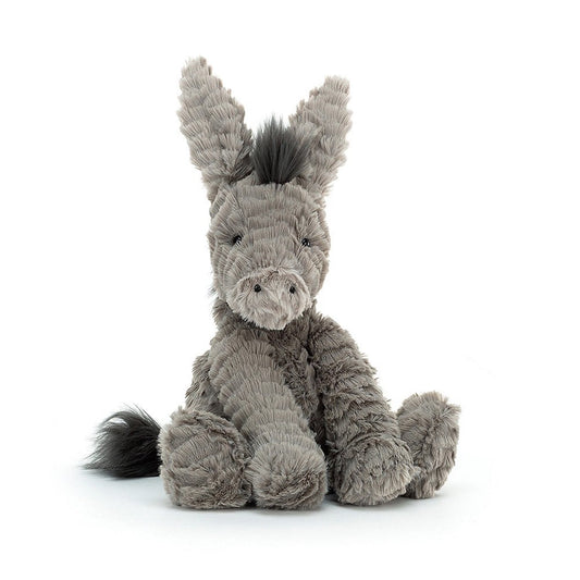 <strong>Jellycat Fuddlewuddle Esel</strong> – Weicher Begleiter für die Kleinsten 0