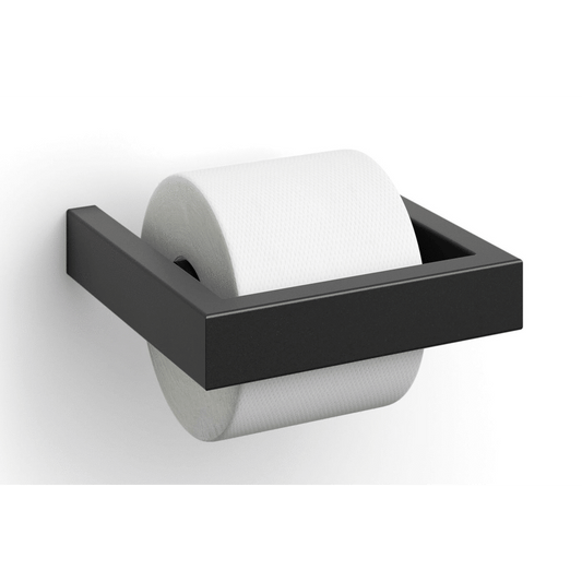 <strong>LINEA Toilettenpapierhalter Schwarz aus Edelstahl</strong> – Elegantes Design für Ihr Badezimmer 1