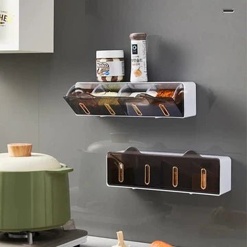<strong>Wandmontiertes Gewürzregal – Praktische Küchenorganisation für Gewürze</strong> 1